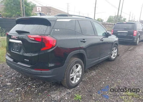 2019 GMC Terrain Sle из США, поврежденный, VIN 3GKALTEV6KL316451